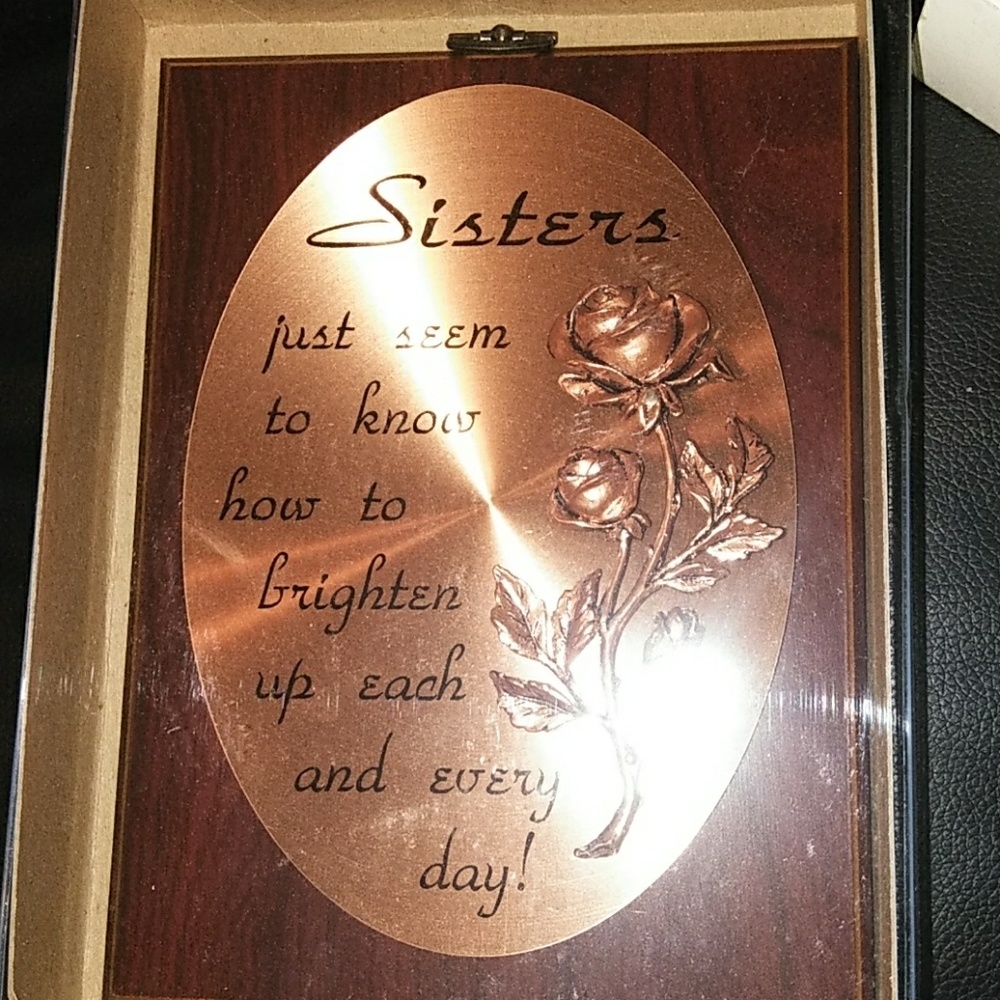 Sisters Plaque